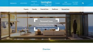 Personal Lines - Lexington Insurance Company - Member of AIG