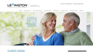 Client Login | Lexington Financial Life Management, LLC
