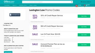 50% off Lexington Law Promo Codes & Coupons 2019 - Offers.com