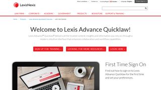 Let's Get Started | Lexis Advance Quicklaw - LexisNexis