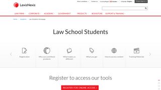 Law School Students | Academic | LexisNexis Canada