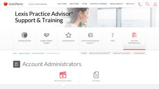LexisNexis® Account Administrator