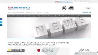 Infocredit Group & LexisNexis Risk Solutions Sponsor the Anti-Money ...