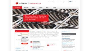 LexisNexis® Investigative Portal - Sign In