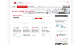 LexisNexis® Accurint® for Law Enforcement