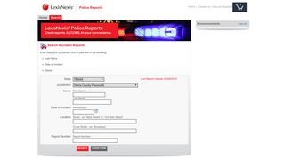 LexisNexis Police Reports | Search Accident Reports