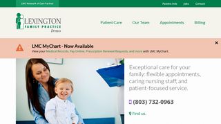 Lexington Family Practice Irmo | Lexington Medical Center