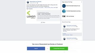 Lexon has released a risk alert dated 28... - Queensland Law Society ...