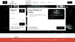 Lexus Pursuits Credit Card - Manage your account - Comenity