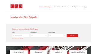 Join London Fire Brigade - LFB