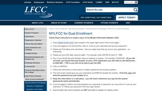MYLFCC | Lord Fairfax Community College