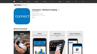 LFconnect – Workout Tracking on the App Store - iTunes - Apple