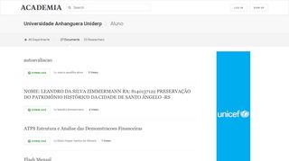 Universidade Anhanguera Uniderp | Aluno - Academia.edu