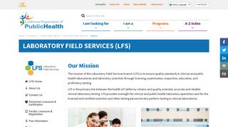 Laboratory Field Services - Home