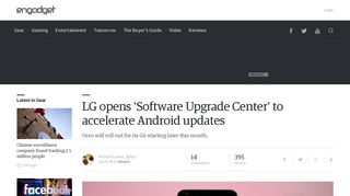 LG opens 'Software Upgrade Center' to accelerate Android updates