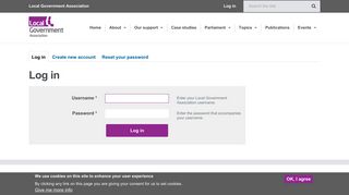 Log in | Local Government Association