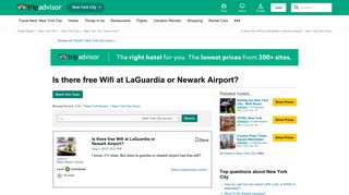 Is there free Wifi at LaGuardia or Newark Airport? - New York City ...