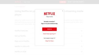 Using Netflix on your LG TV, Blu-ray player, or streaming media player