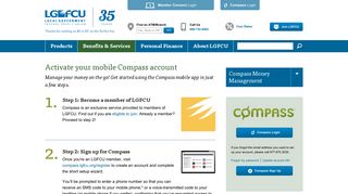 Activate your mobile Compass app - LGFCU