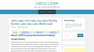 LGFCU LOGIN - Lgfcu Login, www.Lgfcu.org, App, Mobile Login