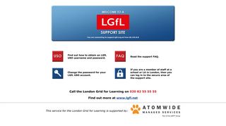 LGfL support site - London Grid for Learning