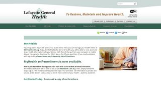 My Health - Lafayette General Health