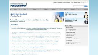 North East Scotland Pension Fund - Home