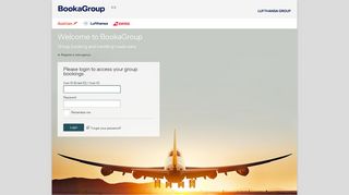 Please login to access your group bookings - BookaGroup