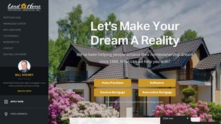 Land Home Financial Services | Let's Make Your Dream A Reality