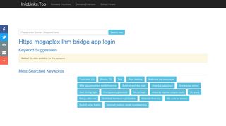 Https megaplex lhm bridge app login Search - InfoLinks.Top