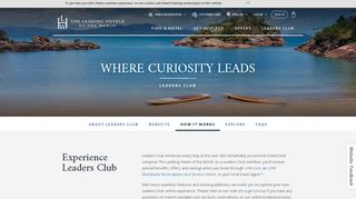 How Leaders Club Works - Leading Hotels of the World