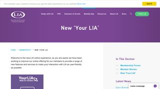 New 'Your LIA' | LIA