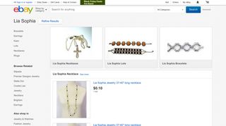 Lia Sophia: Fashion Jewelry | eBay