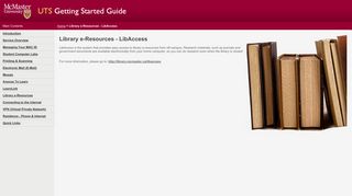 Library e-Resources - LibAccess