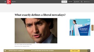 What exactly defines a liberal nowadays? - The Globe and Mail