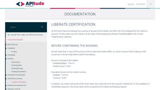 Liberate certification | HotelBeds Developer Portal