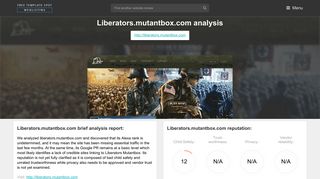 Liberators Mutantbox. Liberators Official Site-Liberators login ...