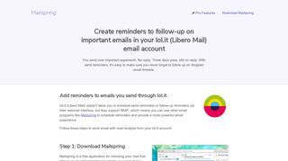 How to turn on reminders for your Iol.it (Libero Mail) email account