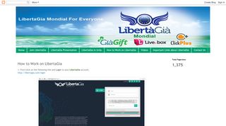 LibertaGia Mondial For Everyone: How to Work on LibertaGia