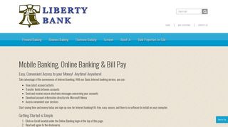 Internet Banking - Liberty Bank