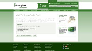 Visa Credit Card - Liberty Bank