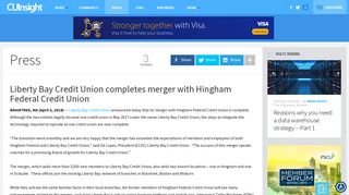 Liberty Bay Credit Union completes merger with Hingham Federal ...