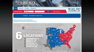 Location - Liberty Engine Parts Inc