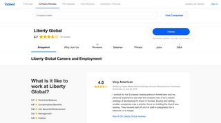 Liberty Global Careers and Employment | Indeed.com