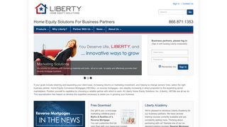 Business Partner Solutions - Liberty Home Equity Solutions