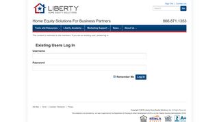Partners Site - Liberty Home Equity Solutions