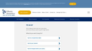 Pay Online - Liberty Insurance Ireland