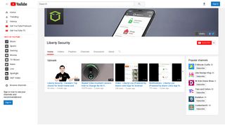Liberty Security - YouTube
