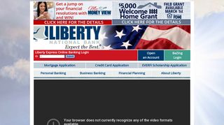 Liberty National Bank ---- Welcome