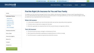 Life Insurance | Whole Life Insurance | Term Life | Liberty National